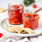 CycleMore 4oz Clear Mason Jars Small Glass Jar With Silver Separable Lids Mini Canning Jars for for Honey, Jam, Jelly, Wedding Favors, Kitchen Food Storage, Set of 40