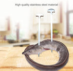 2PCS Eel Spike, Fish Eel Nail Thickened for Kitchen for Restaurant for Fish for Eel