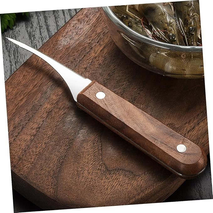 2pcs Shrimp Opener Kitchen Gadgets Tool Prawn Peeler Utensil Stainless Steel