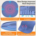 Silicone Trivets Mat for Ninja Crispi air Fryer-Ninja Crispi accessories for Portable Glass Air Fryer Cooking System Holder, Non-Slip Protects Tabletop Clean from Damage, Easy to Clean