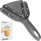 Uinxan Jar Opener for Weak Hand & Seniors with Arthritis,Easy Twist Off Bottle Caps,Patent | Unique Kitchen Gadgets,Handheld Lid Top Open for Elderly/Women/Men (Black)