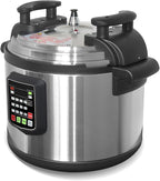 Kolice Commercial 220V electric (NOT 110V) Multi-Function Pressure Cooker, Multi Cooker Pressure Canner With Non-stick Inner Pot, widely used in Hotel Restaurant Kitchen (21L (22 QT))