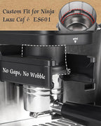 Portafilter Funnel for Ninja Espresso Machine ES601 – Coffee Dosing Ring, No-Mess Espresso Funnel for Precise Tamping, Anti-Splash, Accessory Compatible with Ninja Luxe Café Premier Series ES601