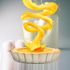 RICHSC-PAN Mini Tart Pan 12PCS, 4 Inch Tart Pan Removable Bottom Non-Stick Tin, 0.9 Inches High Suitable for DIY Making Small Tarts at Home. Champagne Gold Appearance.