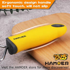 Grater Zester for Cheese Chocolate Lemon Fruit Ginger Multi-Tool Set Ergonomic Non-Slip Handle (Two Tools)…