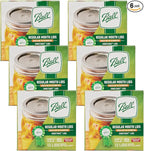 Ball Mason Jar Lids, Regular Mouth, 12 CT (Pack of 6)