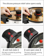 Large Capacity Pressure Cooker Easy To Use Pressure Cooker Electric Stove Stove Energysaving Pots Large Capacity