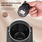 AYCHIRO Burr Coffee Grinder, Adjustable Coffee Bean Grinder Electric with 14 Grinding Settings,2-12 Cups for Espresso, Drip Coffee and French Press