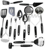 Chef Craft 13 Piece Select Stainless Steel Kitchen Tool Set