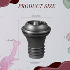 Honoson 60 Pieces Wine Stopper Silicone Resealable Pump Vacuum Saver Practical for Kitchen Supplies Bottle Tools (Black)