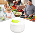 Fruit Food Spinner - Multifunctional Salad Spinner, Washer And Dryer, Cleaner, Kitchen Prep Tool | Salad Spinners | Easy-to-Use Fruit Spinners For Washing, Drying, And Serving Fresh