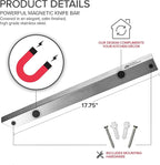Modern Innovations 18 Inch Stainless Steel Magnetic Knife Bar - Use as Knife Holder, Rack, Strip, Kitchen Utensil and Tool Holder