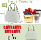 Bluboon Lunch Box for Women Cute Lunch Bag Reusable Insulated Lunch Bags Large Capacity Lunchbox Cooler for Work Picnic or Travel gifts for women