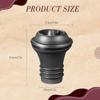 Honoson 72 Pieces Wine Stopper Silicone Resealable Pump Vacuum Saver Practical for Kitchen Supplies Bottle Tools (Black)