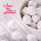 Baketivity Kids Baking Set, Meal Cooking Party Supply Kit for Teens, Real Fun Little Junior Chef Essential Kitchen Lessons, Includes Pre-Measured Ingredients (Baketivity Kit, Snowball)