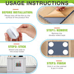 Qinyoung Acrylic Straw Holder for Cabinet Door with Double Sided Adhesive Tape Reusable Straw Organizer Tumbler Storage Kitchen Accessories Container for Counter Cupboard(White Lines,Large,Grey)