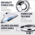 Canning Pot-Canning supplies starter kit, Stainless Steel Canning Tool Kits Set for Beginners, Water bath canner with rack for canning