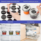 CycleMore 4oz Clear Mason Jars Small Glass Jar With Silver Separable Lids Mini Canning Jars for for Honey, Jam, Jelly, Wedding Favors, Kitchen Food Storage, Set of 40