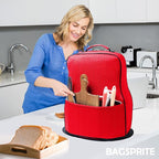 BAGSPRITE Stretchy Stand Mixer Cover with Appliance Slider- Washable Appliance Cover Compatible with Kitchenaid Mixer5/4.5 Quart - Dust Cover with Pockets for Kitchen Aid Accessories and Attachments