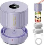 LOVE MOMENT Electric Mason Jar Vacuum Sealer Kit for Wide Mouth and Regular Mouth Mason Jar - Purple