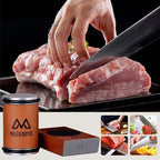 Knife Sharpener Tool Rolling Knife Sharpener Kit, Ceramic Disc Sharpeners Are Used,15°&20° Magnetic Inclination Angles Making Sharpening Easier,for Gift Teachers' Day Thanksgiving, Christmas