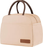douyadady Lunch Bag Women/Men Lunch Box Women/Men (beige)