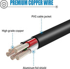 Digipartspower 5ft AC Power Cord Cable Compatible with Power Cooker Electric Pressure Cooker PC-WAL1 Lead