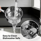 Macevia Sauce Pan with Glass Lid, 18/10 Stainless Steel Pot with Stay-Cool Handle, For All Stoves Multipurpose Use for Home Kitchen or Restaurant（1 Quart）- Silver