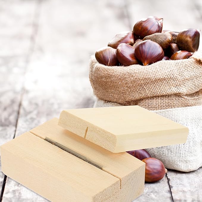 GARVALON Manual Chestnut Opener Nut Crackers Cross Cutter Tool for Home Use Convenient Nut Cracking Gadget Kitchen Specialty Tool