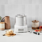 Cuisinart Ice Cream Maker, 1.5 Quart Double Insulated, Sorbet and Frozen Yogurt Maker, Ready in 20 Minutes, ICE-21P1, White