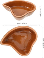 ULTECHNOVO Ceramic Egg Cooker Mold for Microwave Oven Reusable Steaming Pot Egg Poacher Small Pancake Shaper Mold Kitchen Specialty Cookware