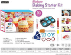 Deluxe Kitchen Baking Starter Kit For Kids & Beginners (16 Pcs)