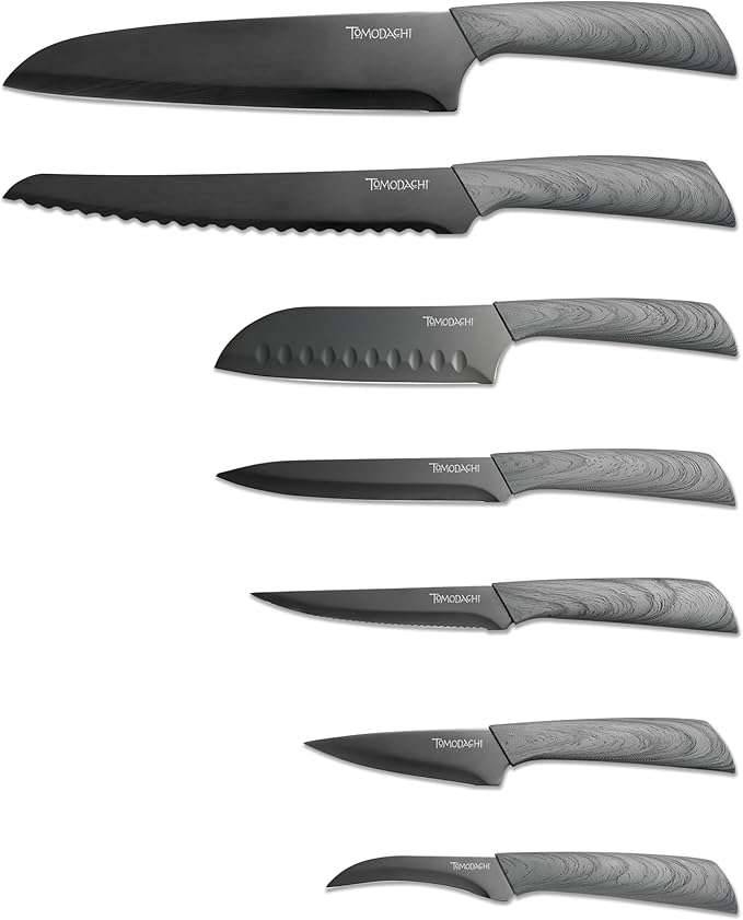 Hampton Forge Tomodachi HMC01B612L Raintree Ash – 13 Piece Knife Block Set