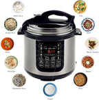 8 Quart Digital Pressure Cooker with 13 Pre-Set Multi-Function Features