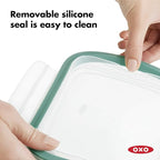 OXO Good Grips 8 Cup Smart Seal Airtight Glass Rectangle Container