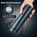 PARACITY Insulated Water Bottle,17 oz Stainless Steel Thermo, Double Wall Vacuum Water Bottle, Metal Water Bottle Keeps Hot for 12 Hrs, Cold for 24 Hrs, for Coffee, Drinks