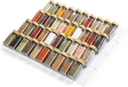 Suneerplay Spice Drawer Organizer 8 Tier, Acrylic Seasoning Organizer Rack, Clear Spice Rack Tray, Kitchen Seasoning Jars Drawers Insert (Jars Not Included/Expandable From 9" to 18")