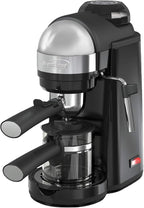 Brentwood GA-135BK Espresso and Cappuccino Maker, 4 Servings, Black