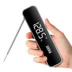 0.3S Professional Instant Read Meat Thermometer – Digital Food Thermometer for Cooking, Grilling, BBQ, Candy, Air Fryer, Griddle – Kitchen Gadget Essentials & Gifts for Him Dad Men Birthday – Grey