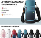 DYSANKY National Parks Water Bottle – 40 oz Insulated Stainless Steel Bottle with 63 Hand-Drawn Park Stickers, Carrier Bag, Strap & Gift Box – BPA-Free – Ideal for Hiking, Camping & Travel