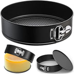 ZeroPone 10 Inch Springform Pan with Removable Bottom, Non-stick Round Spring Form Cake Mold Cheesecake Pan For Baking