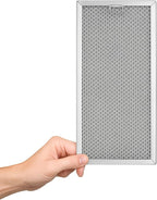 Nispira WB06X10596 Microwave Replacement Grease Filter 13.4" x 5.9" Compatible with GE Whirlpool Microwave Range Hood WB06X10596, 1 Pack
