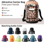 DYSANKY 1 Gallon Water Bottle Insulated | Thickened Stainless Steel Vacuum Metal Water Jug | Portable Sports Large for Gym and Hiking with Straw, Carrier Bag, Handle Strap | BPA-Free 128 oz