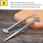 2PCS Eel Spike, Fish Eel Nail Thickened for Kitchen for Restaurant for Fish for Eel
