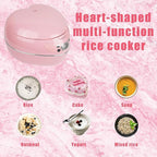 Pink Rice Cooker, Smart Rice Cooker 8 Cup With Delay Preset Timer And Auto Thermostat, Gifts Keep Warm For Brown Rice, Yogurt, Cake, Tomato Soup