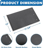 SafBbcue 56040 56041 Reversible Griddle Compatible with Charcoal/Gas Grills Napoleon Prestige 500 Pro 500 Parts Napoleon Built-In/LEX Series Grills, Compatible with Charbroil, Traeger, Pit Boss Grill