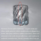PARACITY Spinning Whiskey Glasses Set of 2, Rotatable Old Fashioned Glassware, Bourbon/Cocktail/Rock Glasses for Bar, Party and Home, Whiskey Gift for Men