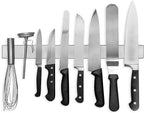 Modern Innovations 18 Inch Stainless Steel Magnetic Knife Bar - Use as Knife Holder, Rack, Strip, Kitchen Utensil and Tool Holder