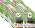 Ball Mason Jar Leak-Proof Lids, Regular Mouth, 6 CT (Pack of 24)