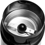 Amazon Basics Fast Electric Coffee Grinder for Home Use, Easy to Use Coffee Bean and Spice Grinder with Heavy-Duty Stainless Steel Grind Blades